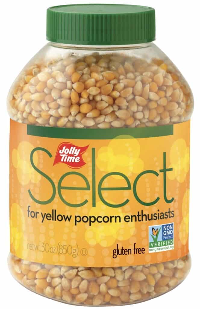 100% whole grain popcorn